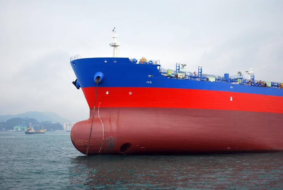Free Image of Head of cargo ship 