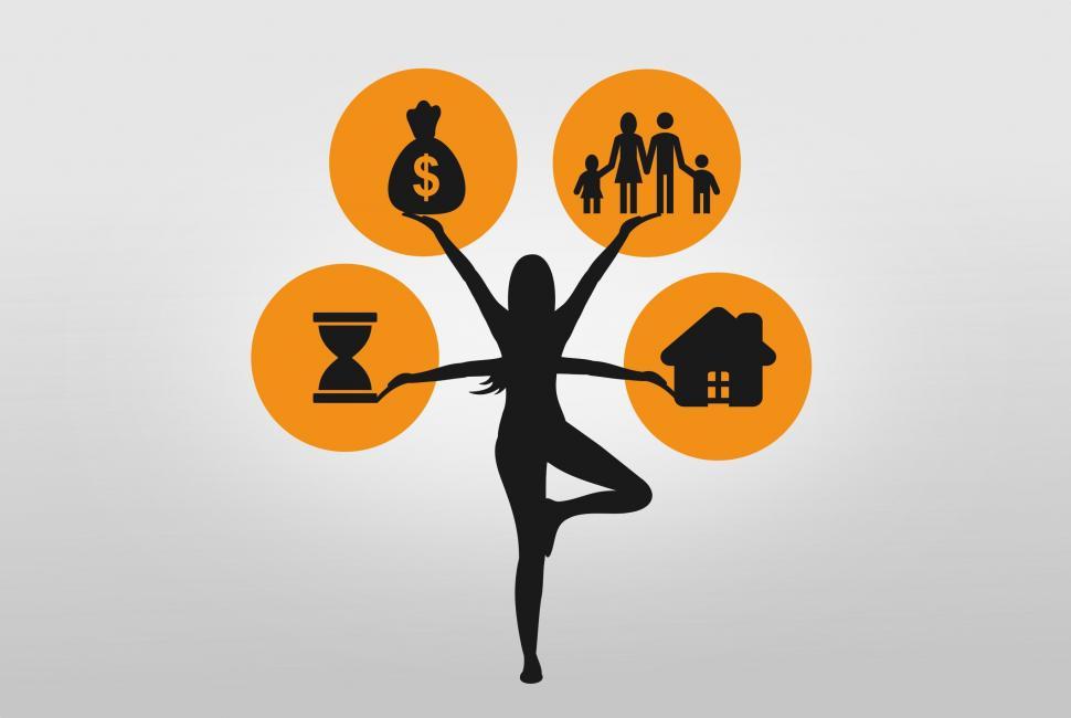 Free Image of Work Life Balance Concept - Fitness and Finance 