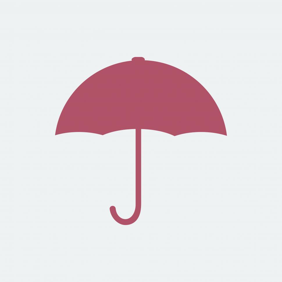 Free Image of Red umbrella symbol 