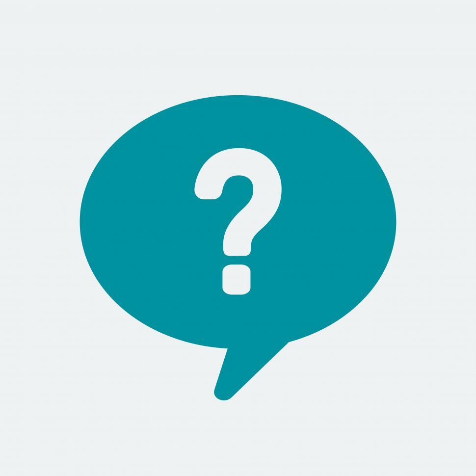 Free Image of Help speech bubble vector icon 