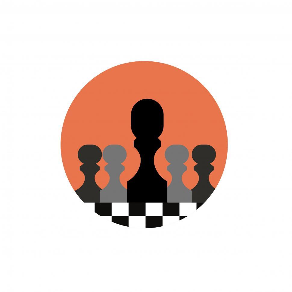 Free Image of Chess game icon vector 
