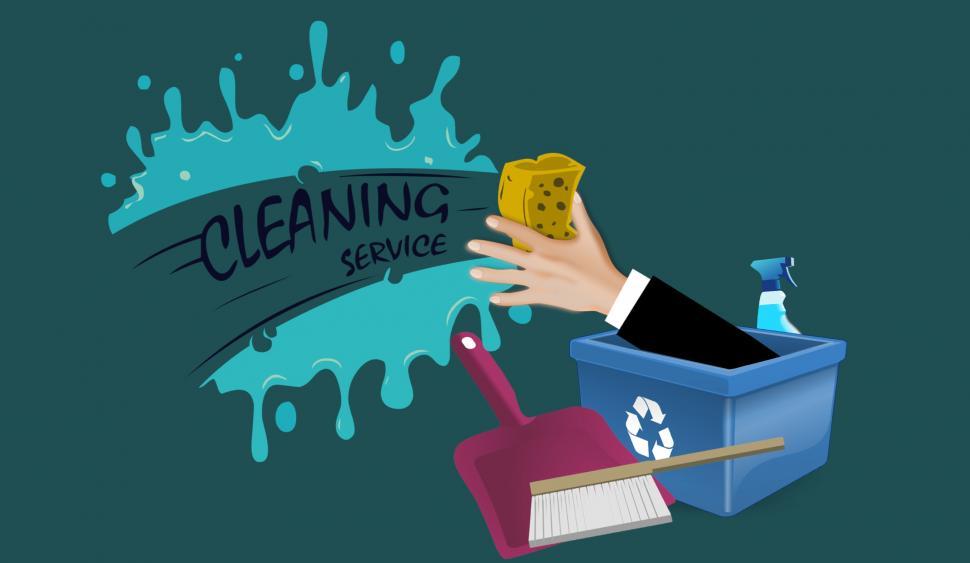 Free Image of Cleaning Service Illustration  