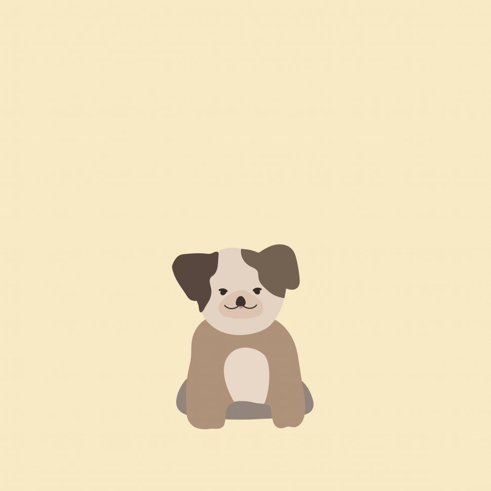 Free Image of Puppy vector icon 