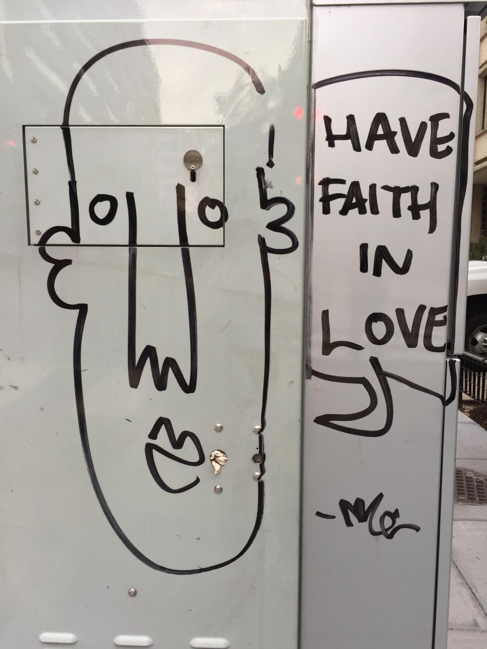 Free Image of Have faith in love  