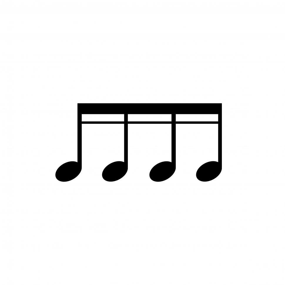 Free Image of Musical note Illustration vector 