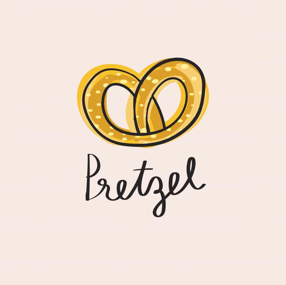 Free Image of pretzel vector icon 
