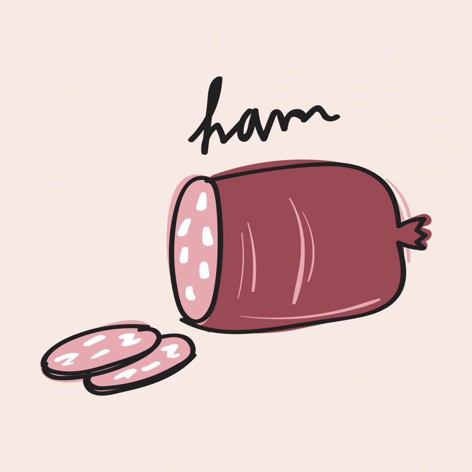 Free Image of Ham vector icon 