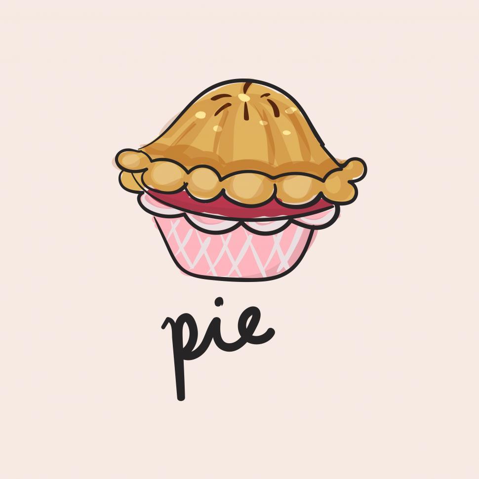 Free Image of Pie vector icon 