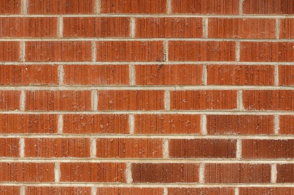 Download Free Stock Photo of Brick Wall Background - Wire-cut brick 