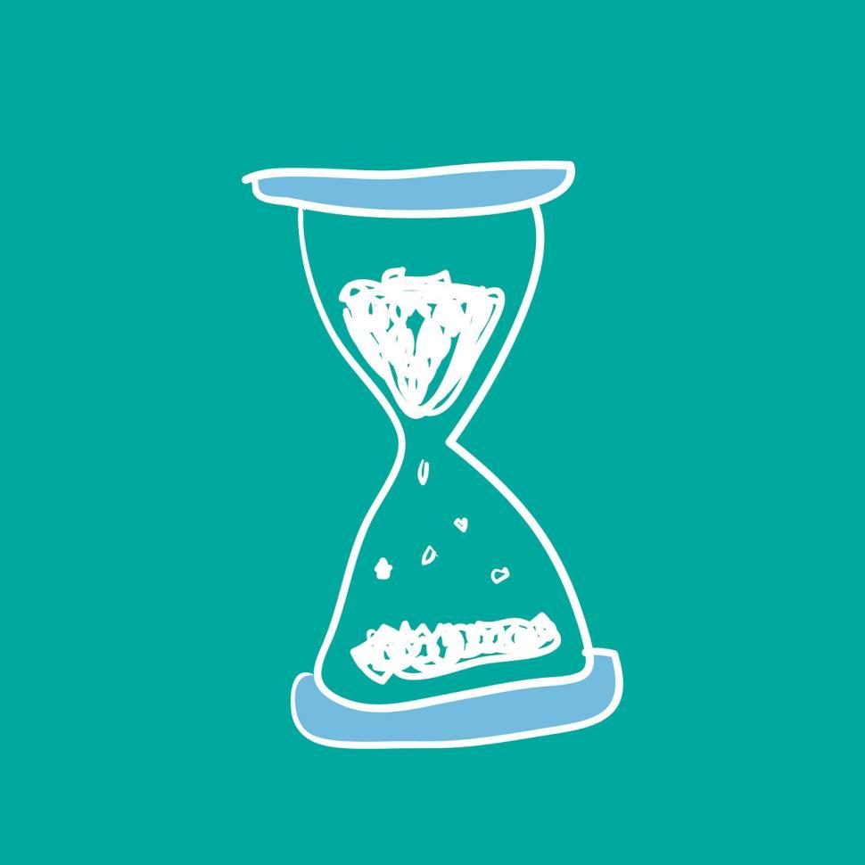 Free Image of Hourglass vector icon 