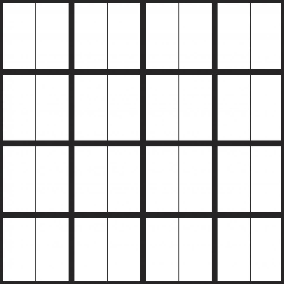 Free Image of Vertical rectangular black line pattern 