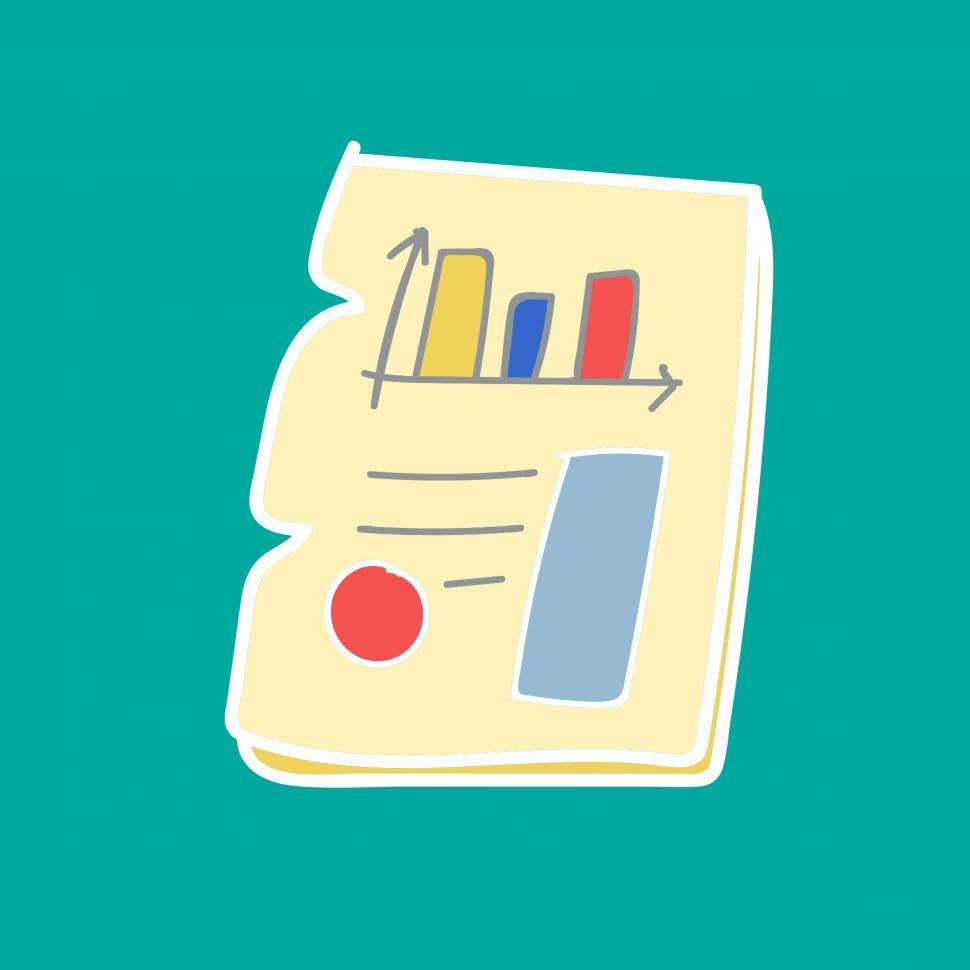 Free Image of Business report vector icon 