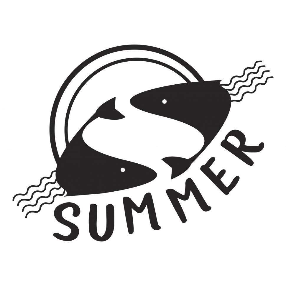 Free Image of Summer adventure vector icon 