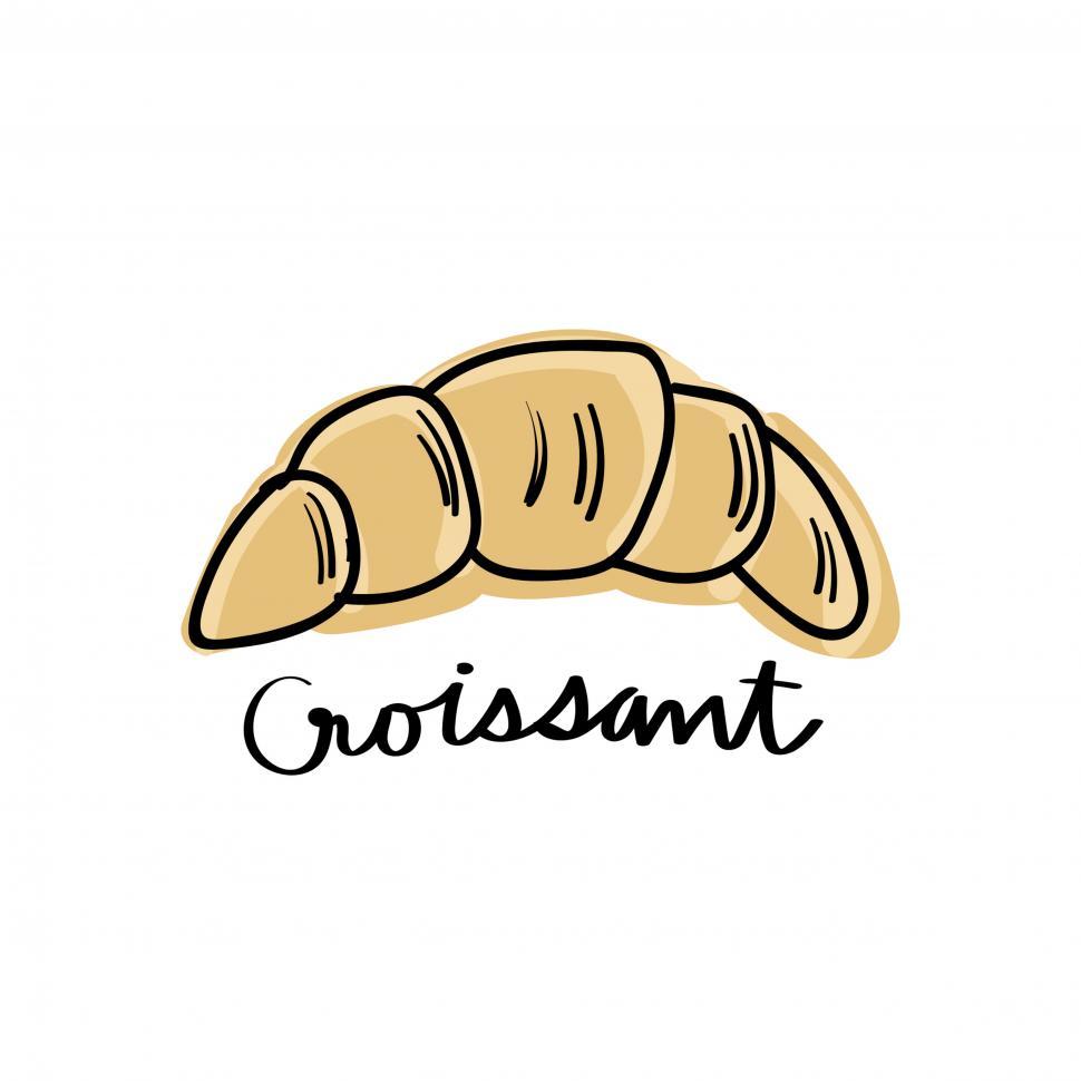 Free Image of Croissant vector icon 