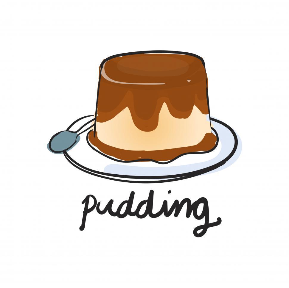 Free Image of Pudding vector icon 
