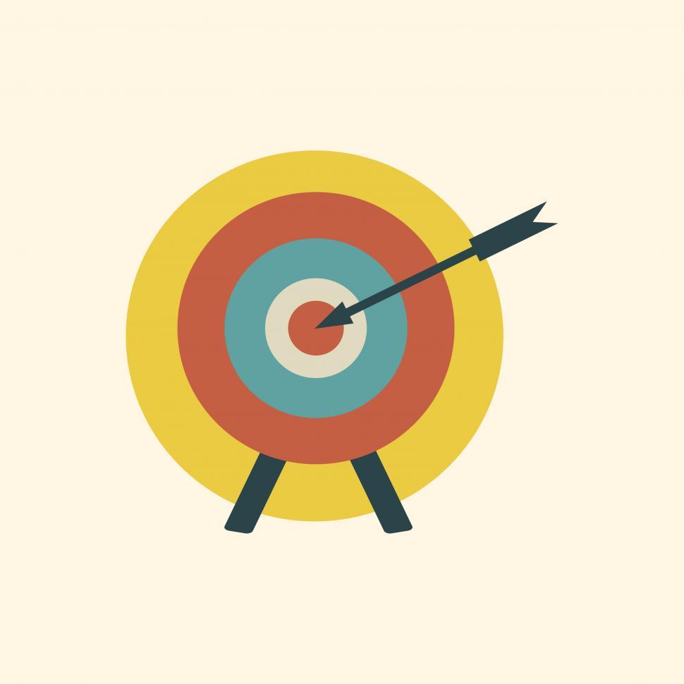 Free Image of Target icon vector 