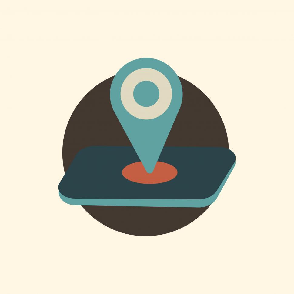 Free Image of Location pin vector icon 