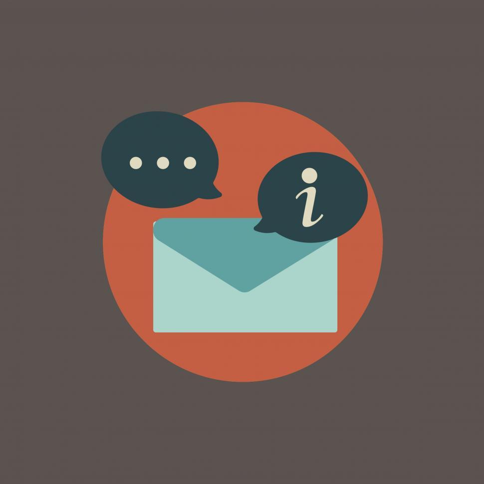 Free Image of Email message vector icon 