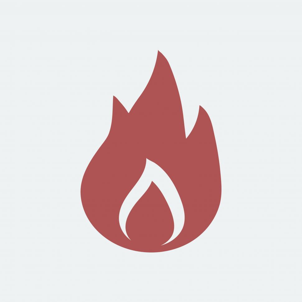 Free Image of Fire symbol vector icon 