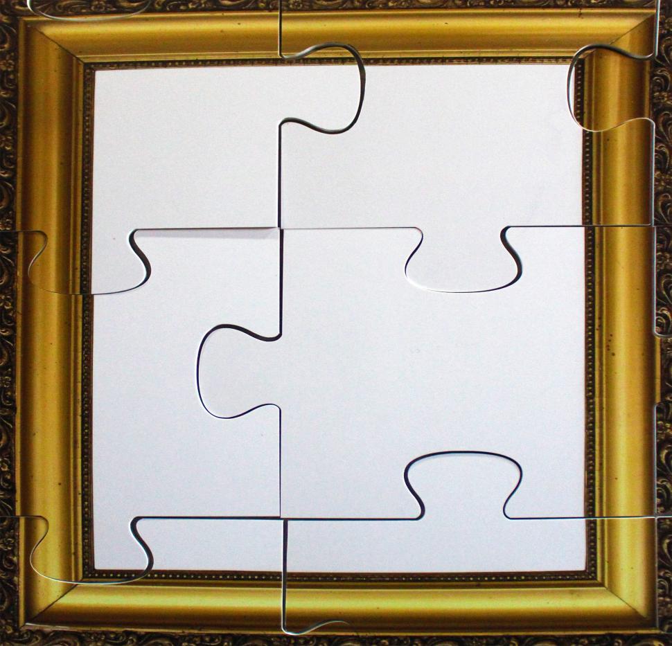 Free Image of Jigsaw - Frame - Art 