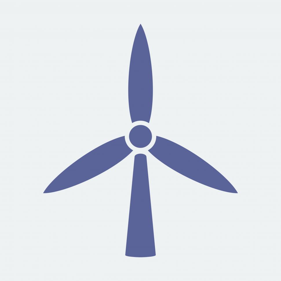 Free Image of Windmill vector icon 