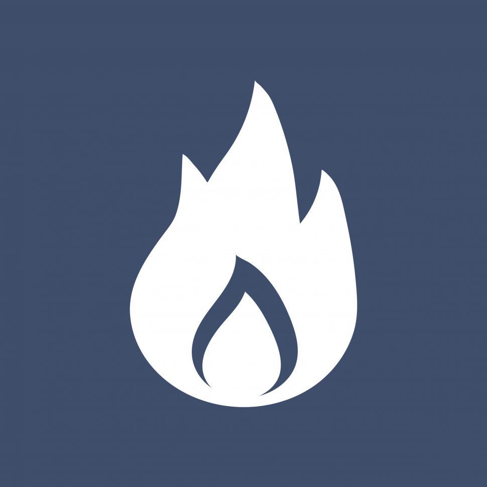 Free Image of Fire symbol vector icon 