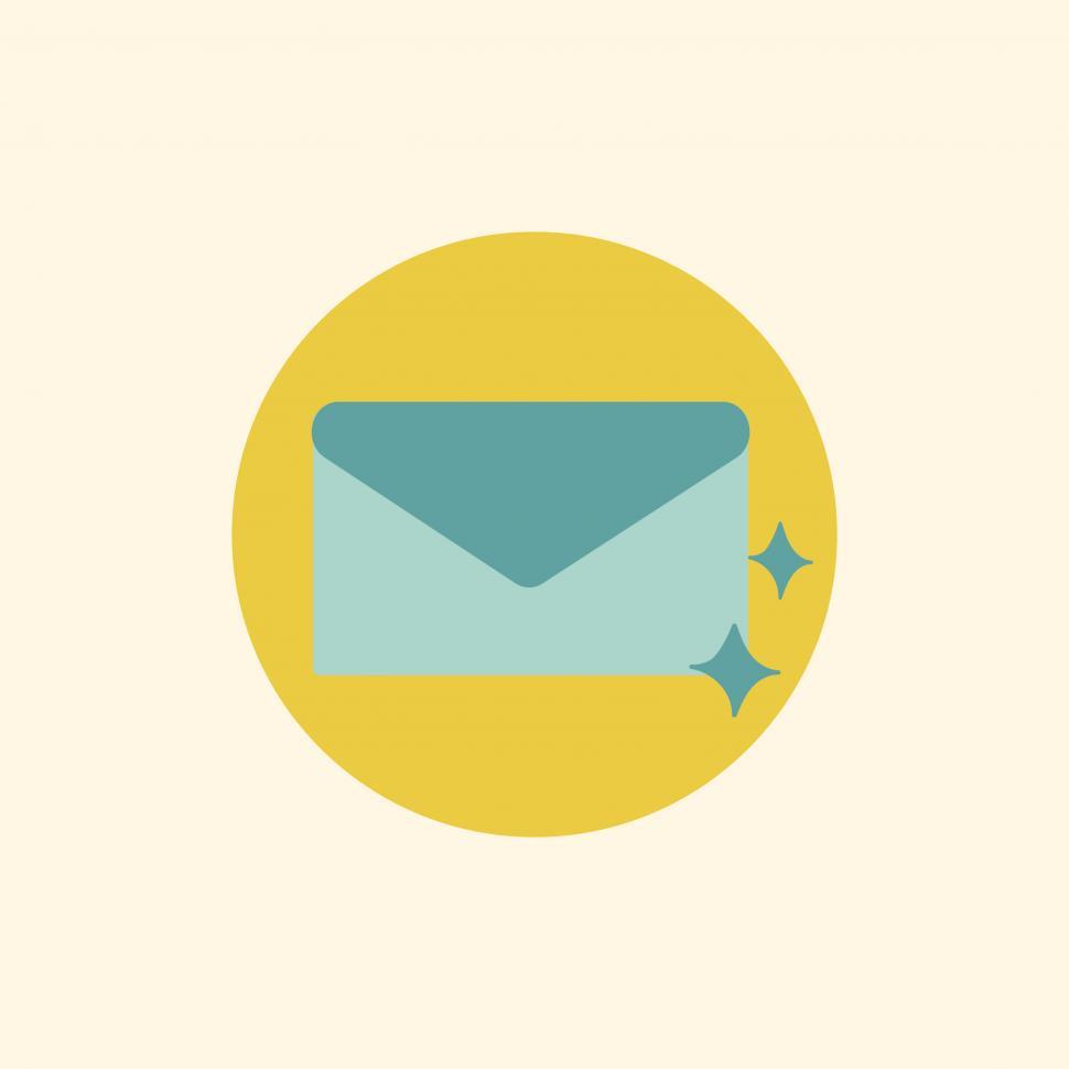 Free Image of Mail icon vector 