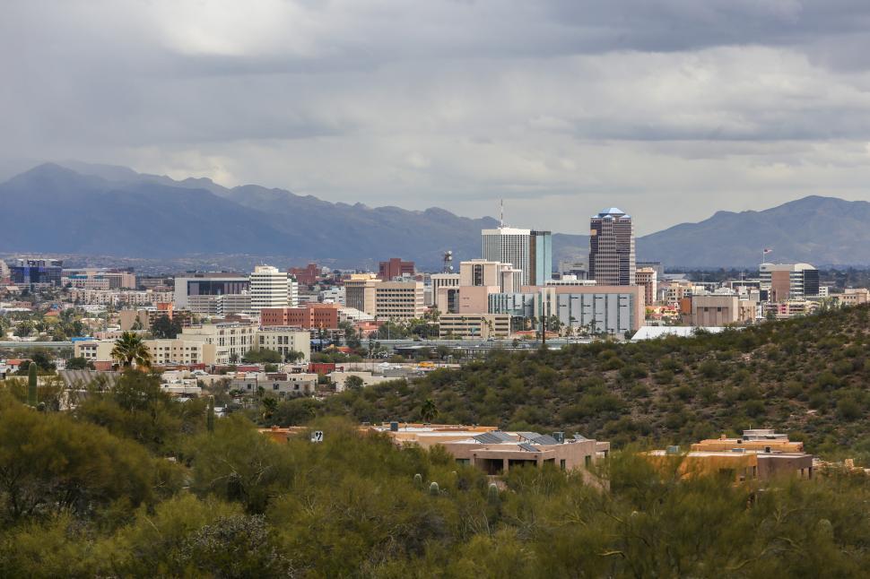 Free Image of View of Tucson, Arizona 