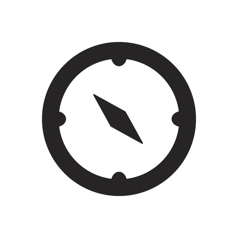 Free Image of Compass vector icon 