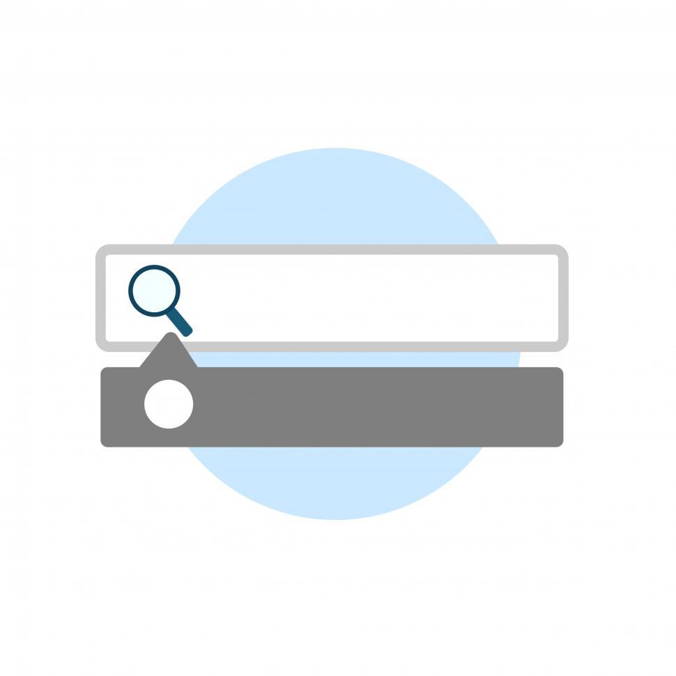 Free Image of Search bar vector icon 