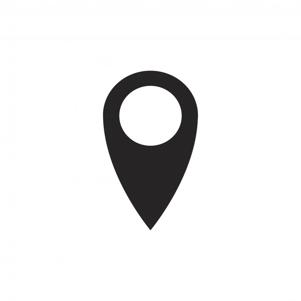 Download Free Stock Photo of Location pin vector icon 