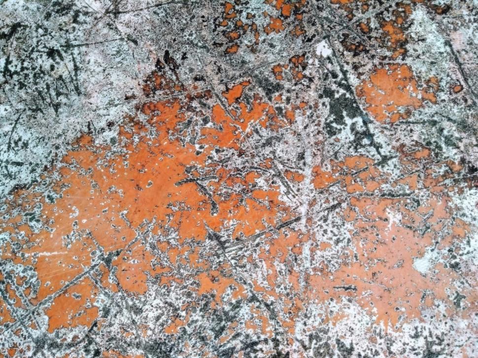 Free Image of Grunge Orange Concrete Wall Texture  