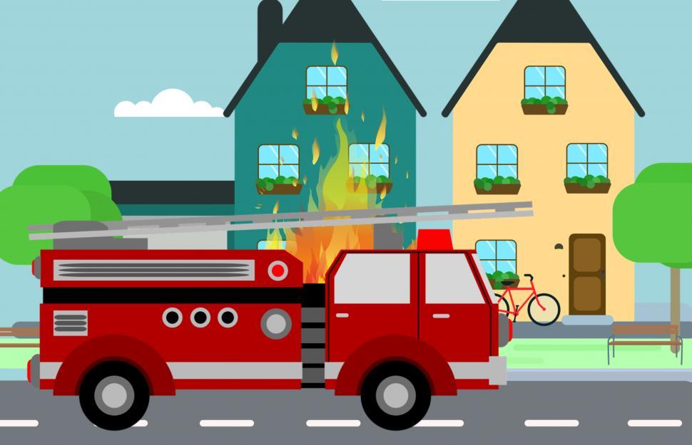 Free Image of Fire truck  