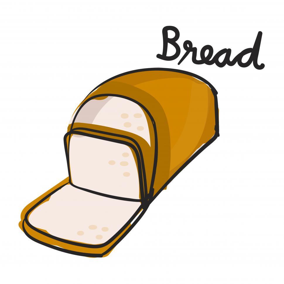 Free Image of Lough of bread vector icon 