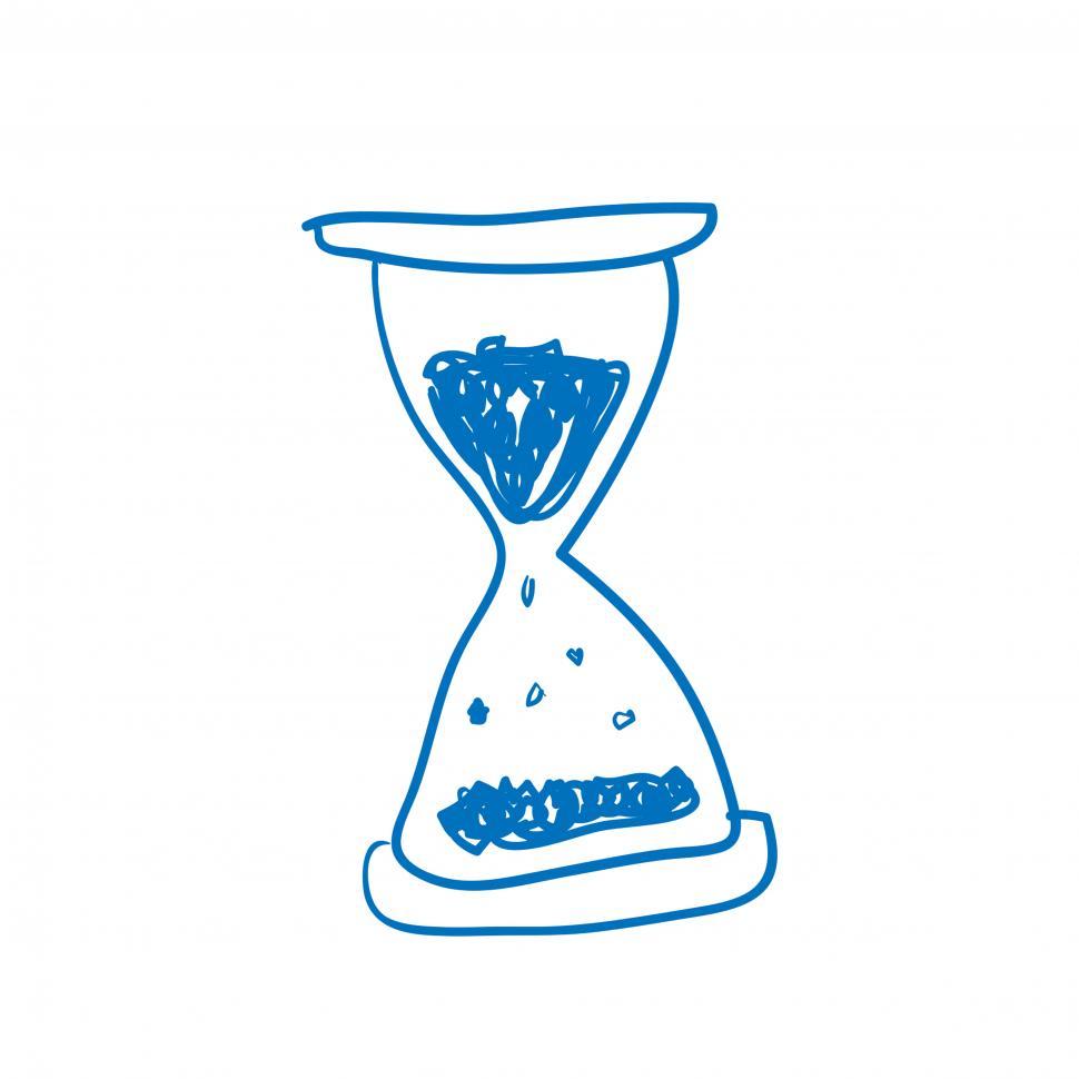 Free Image of Hourglass vector icon 