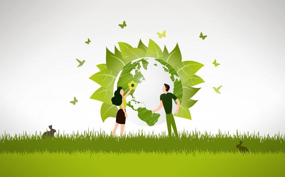 Free Image of Earth Day Concept - Environment - Nature - Planet Earth 