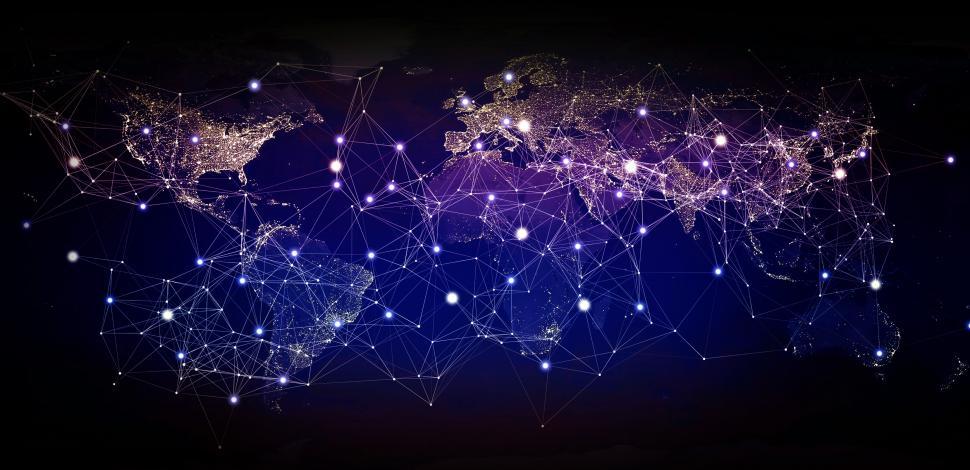 Free Image of Global Network - Connecting the Globe - Globalization 