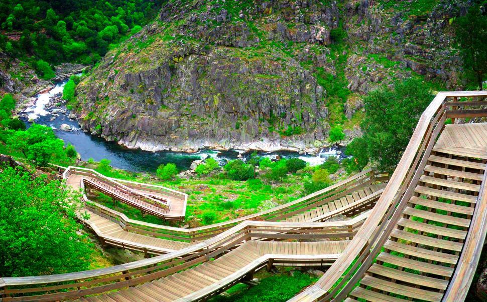 Free Image of Paiva Walkways - River Paiva - Northern Portugal 