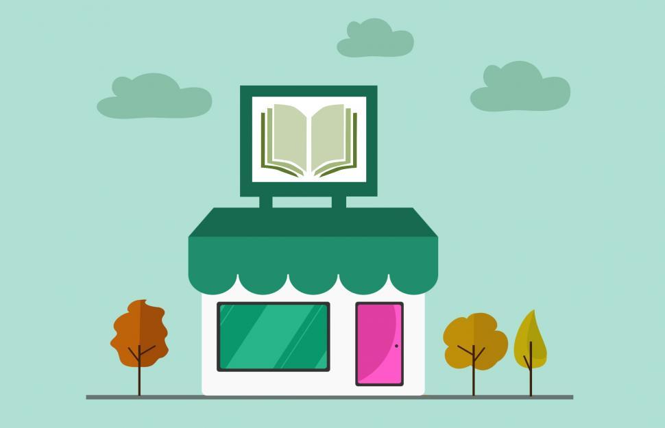 Free Image of Book shop  