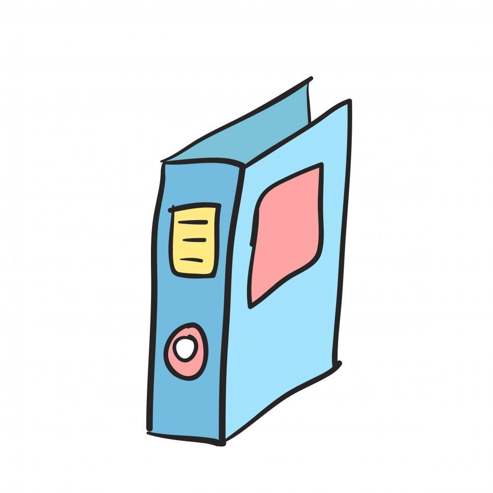 Free Image of Office folder icon vector 