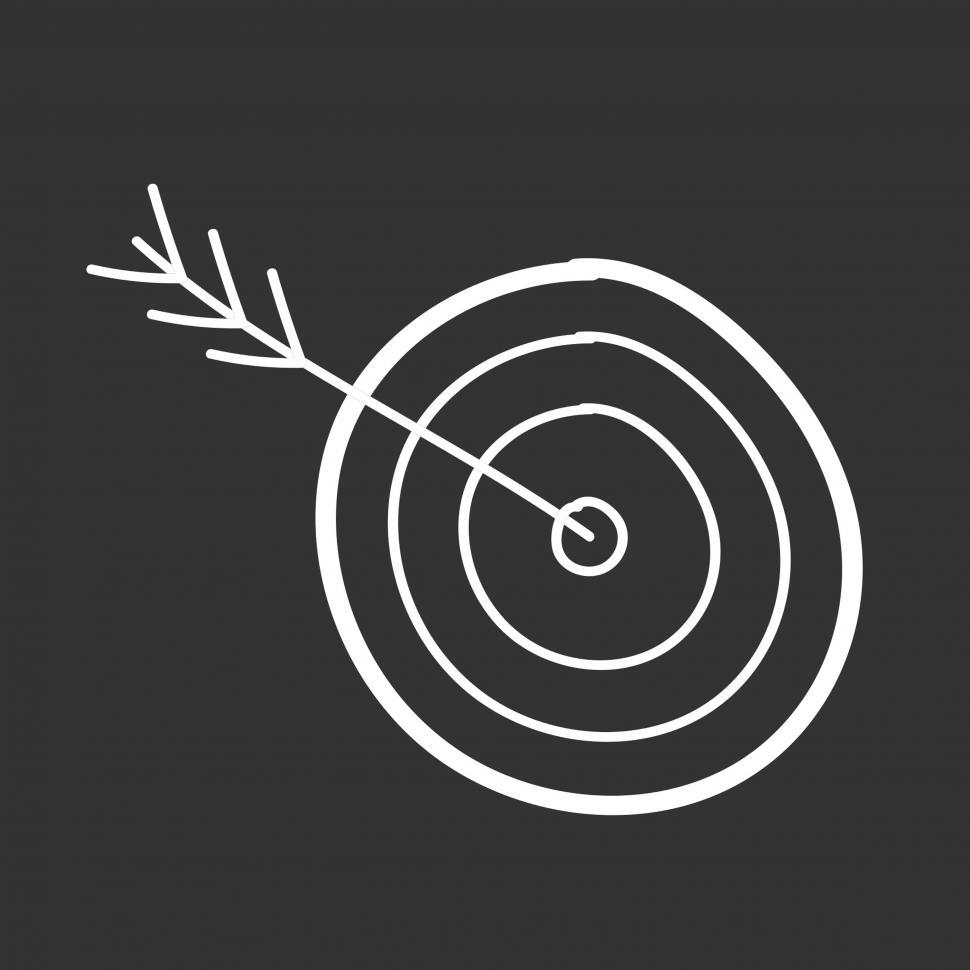 Free Image of Target icon vector 