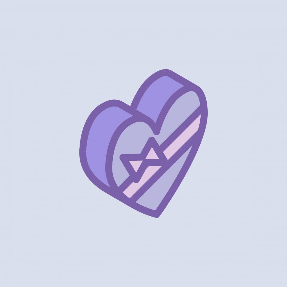 Free Image of Valentine s day gift vector icon 