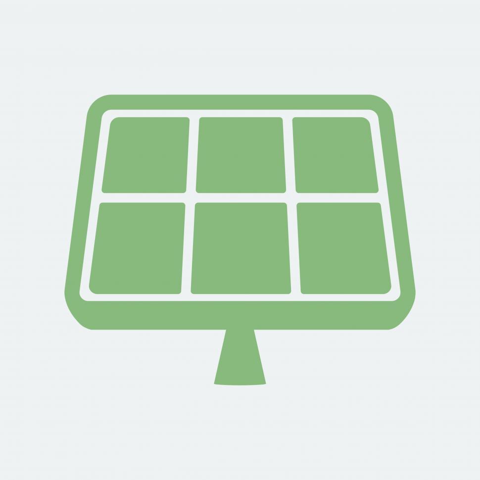 Free Image of Solar panel vector icon 