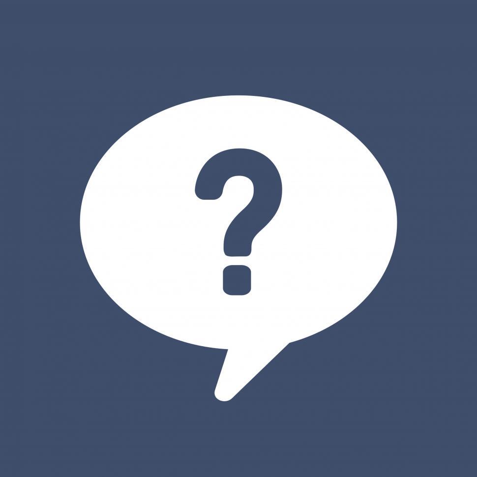 Free Image of Help speech bubble vector icon 