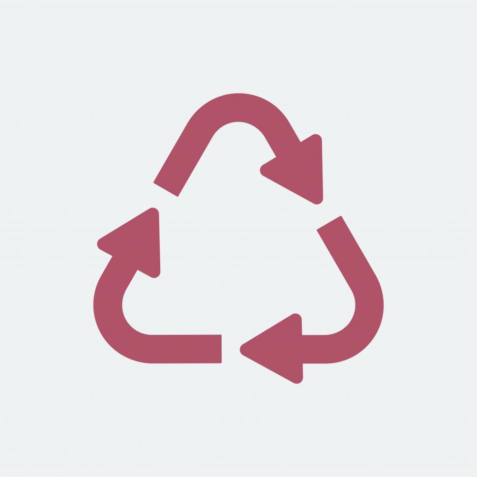 Free Image of Recycle symbol vector 