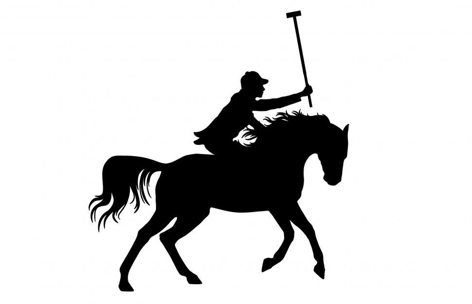 Free Image of Polo silhouette  