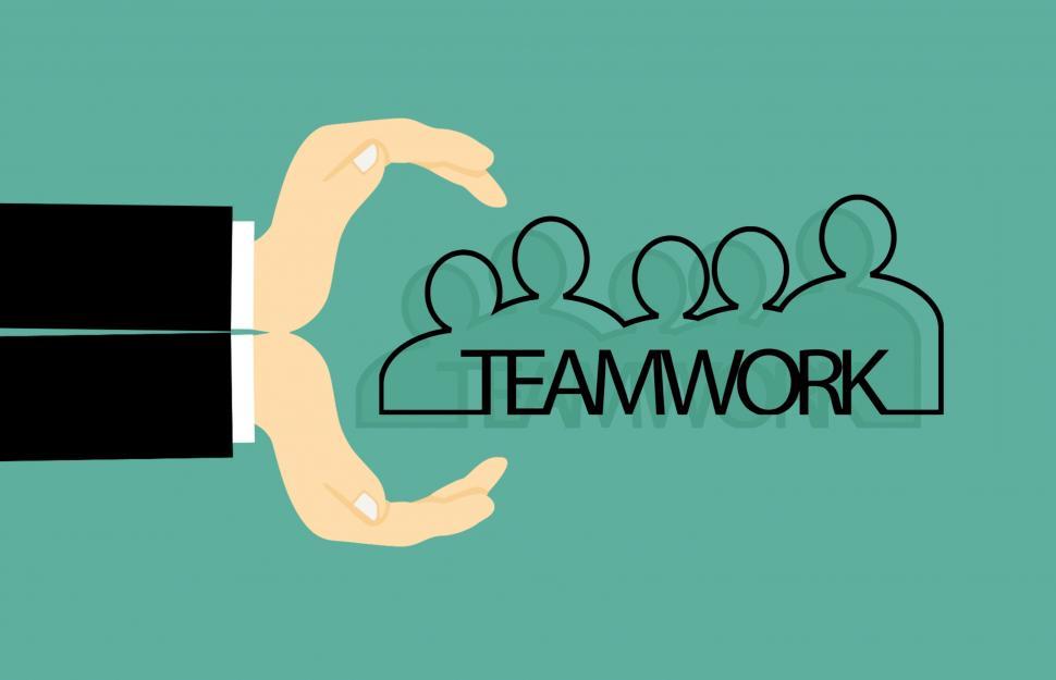 Free Image of Teamwork Illustration  