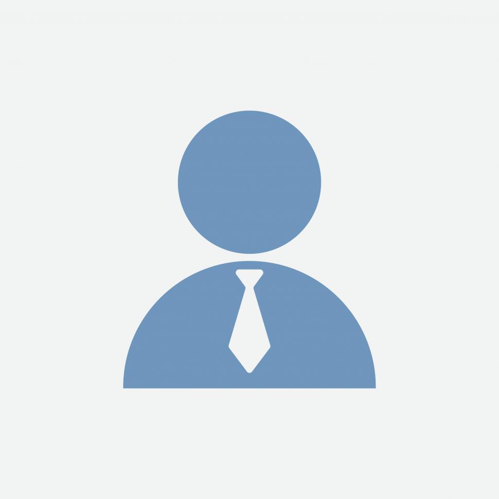 Free Image of Business man profile vector 