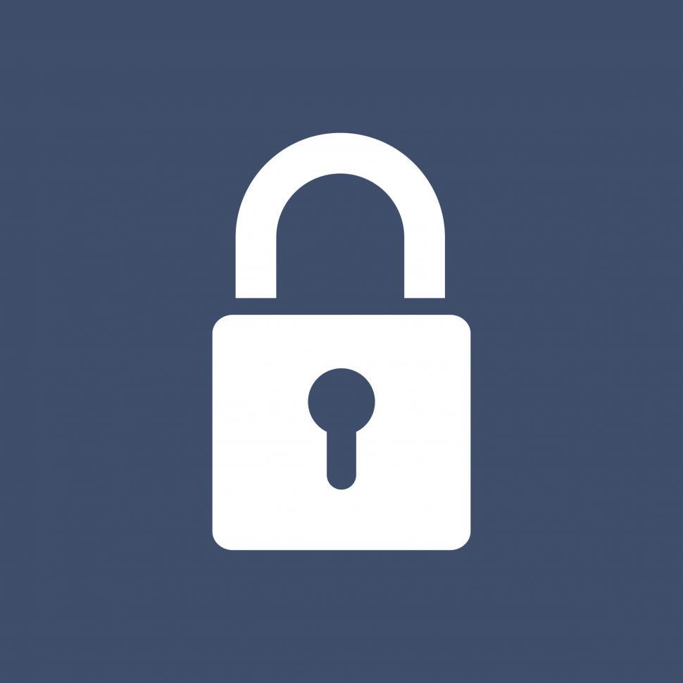 Free Image of Pad lock vector icon 