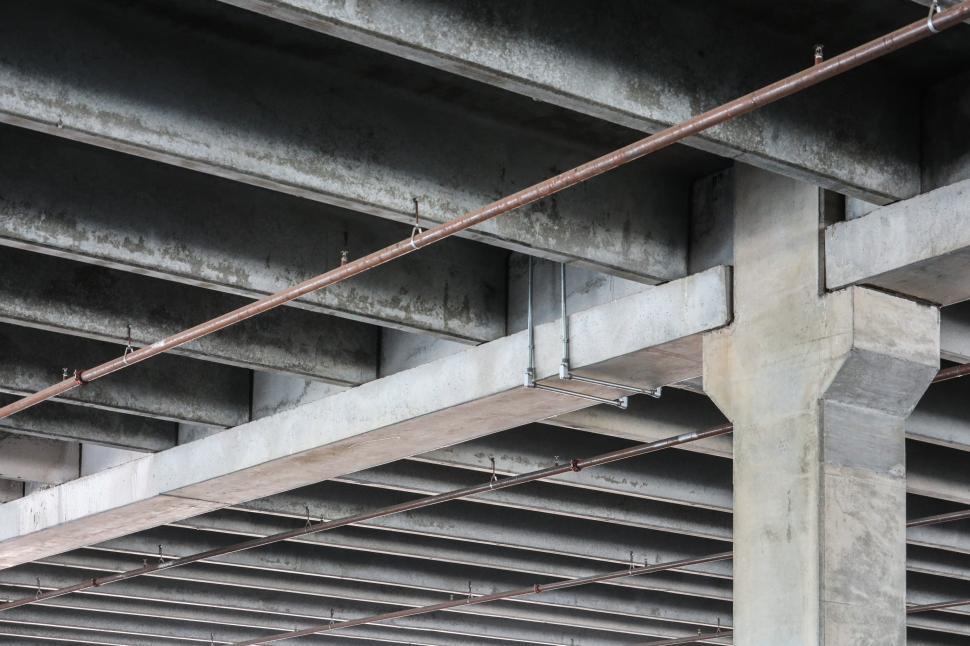 Free Image of Concrete Construction Support 